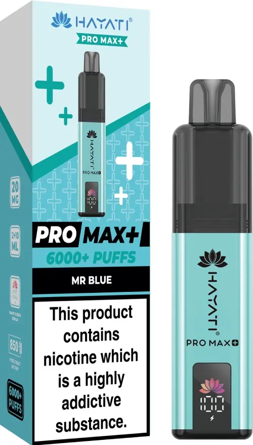 Hayati Pro Max Plus 6000 - 10mg | Mr Blue